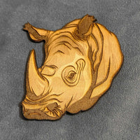 Rhino Head Art - Glowforge