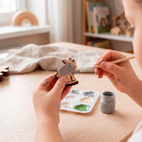 Rhino Toy - Rhinoceros Safari Figure for Crafts, Play & Painting - Glowforge