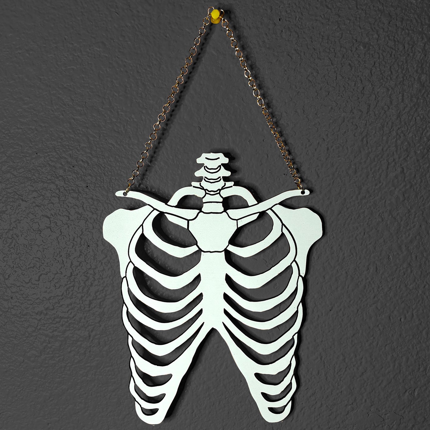 Ribcage Halloween Hanging Decor - Glowforge