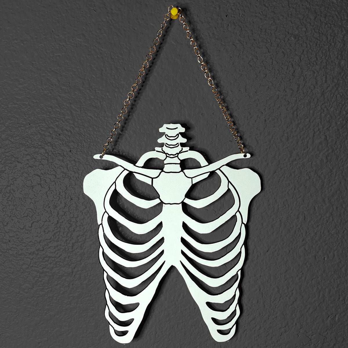 Ribcage Halloween Hanging Decor - Glowforge