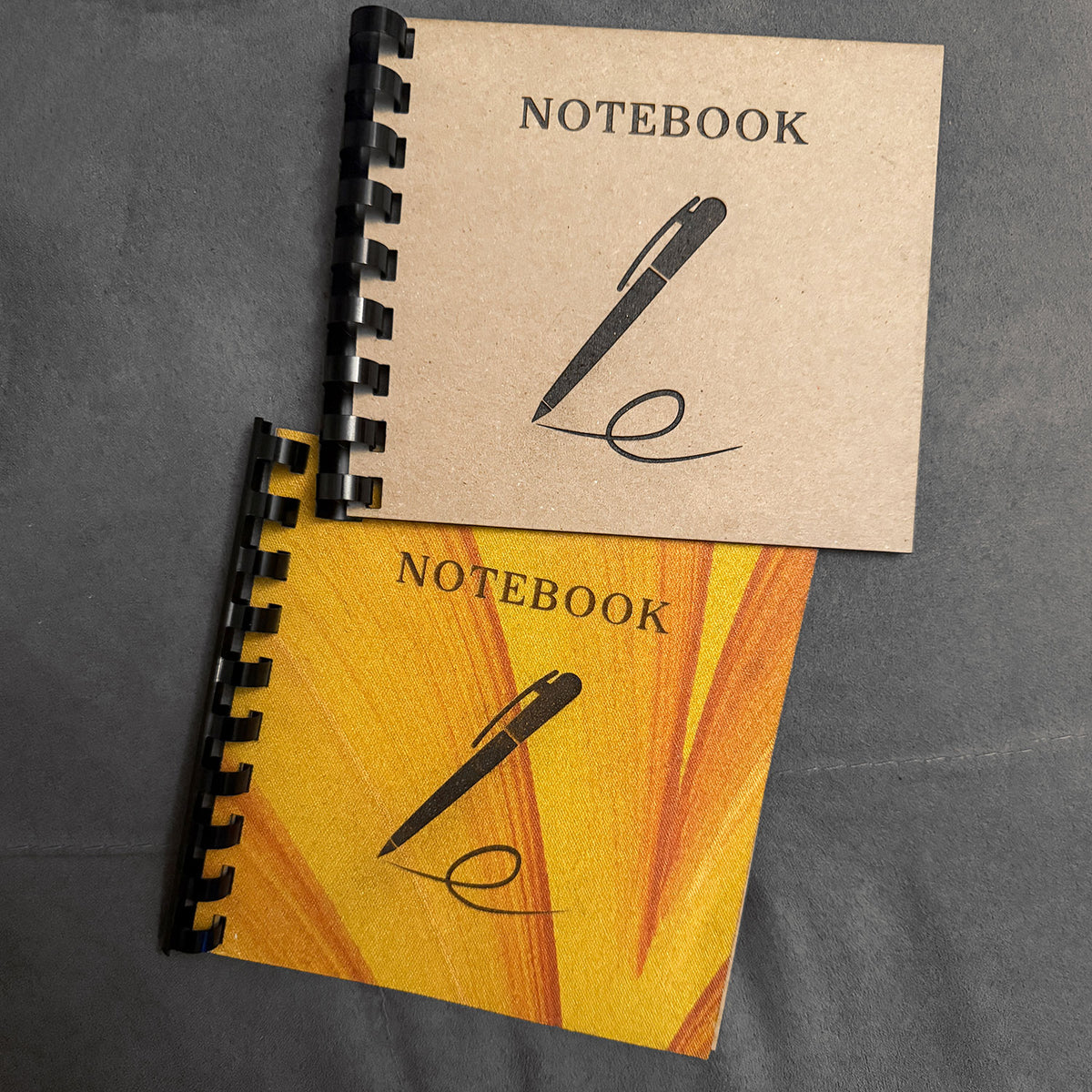 1/2" 9-Ring Binded Notebook - Glowforge