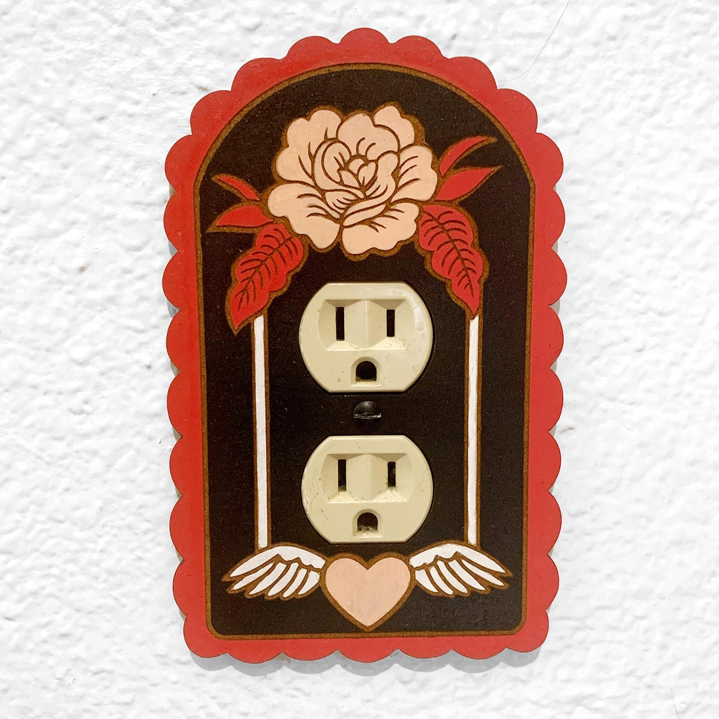 Rose Outlet Cover - Glowforge