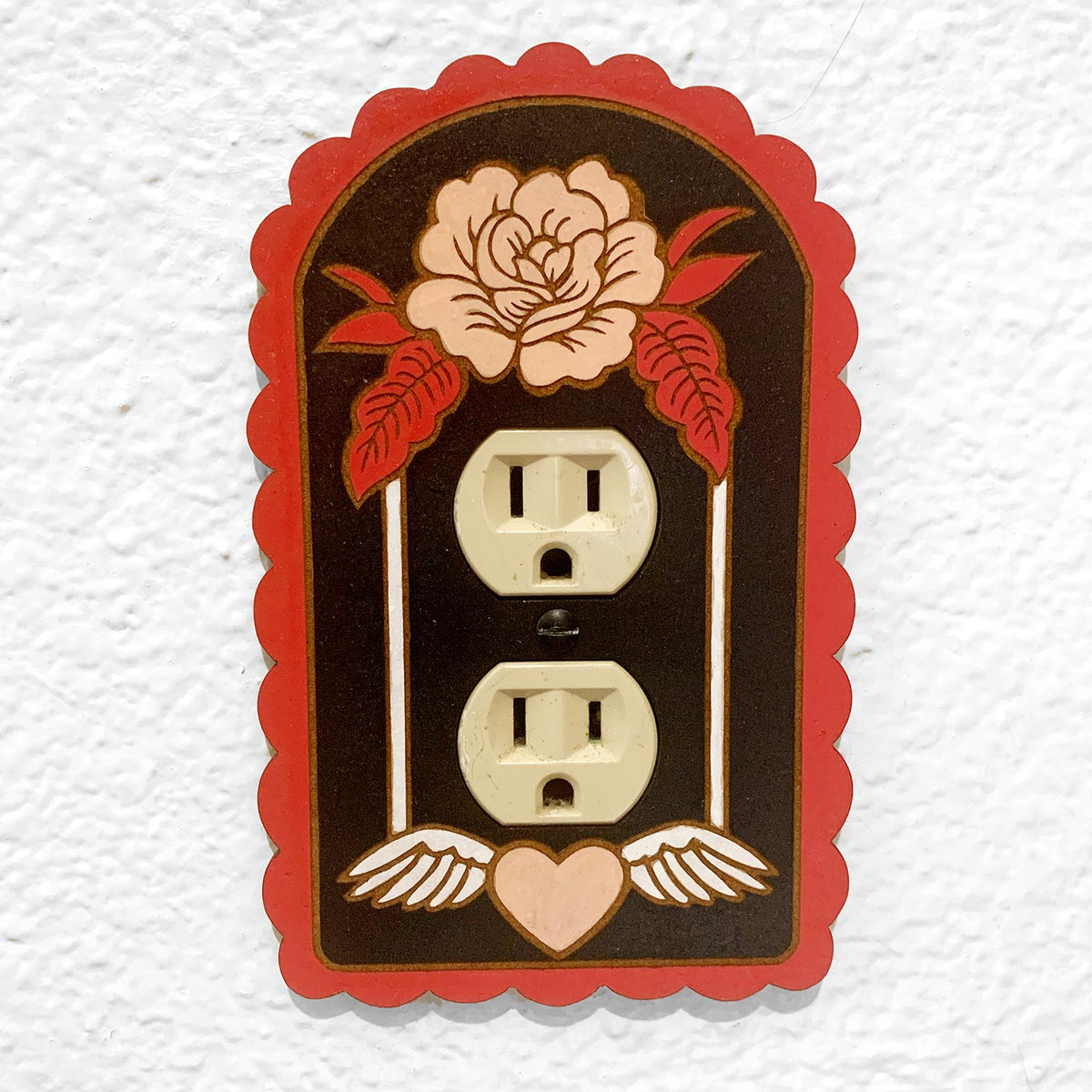 Rose Outlet Cover - Glowforge