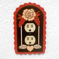 Rose Outlet Cover - Glowforge
