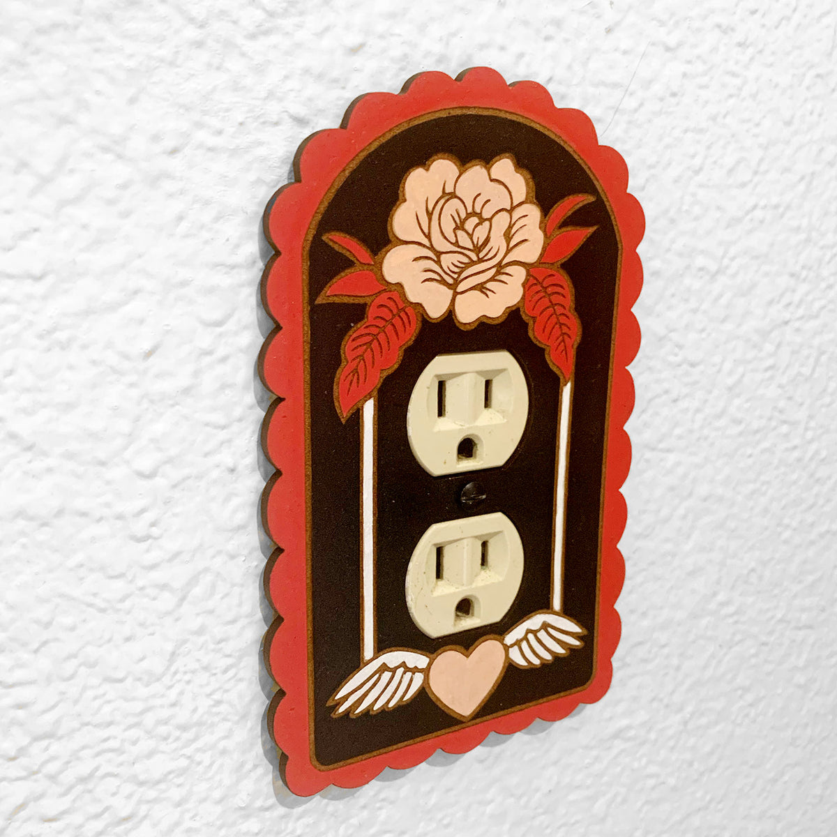 Rose Outlet Cover - Glowforge