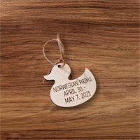 Rubber Cruise Duck Ornament (Set of 3) - Glowforge