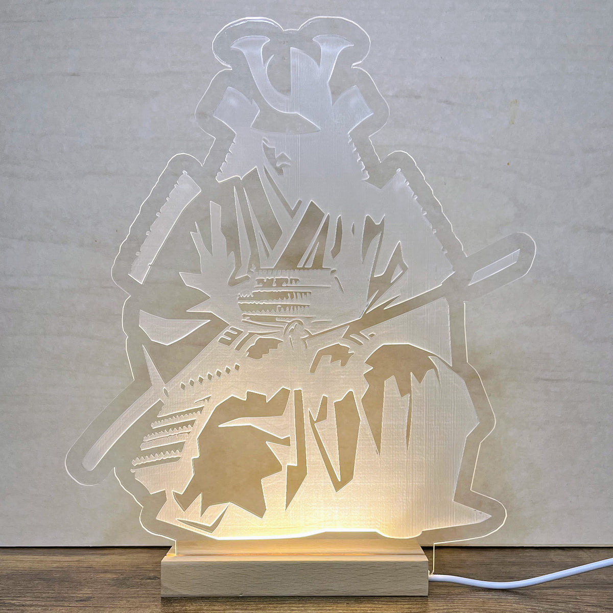 Samurai Led Samurai LED Nightlight Insert – Glowforge Shop