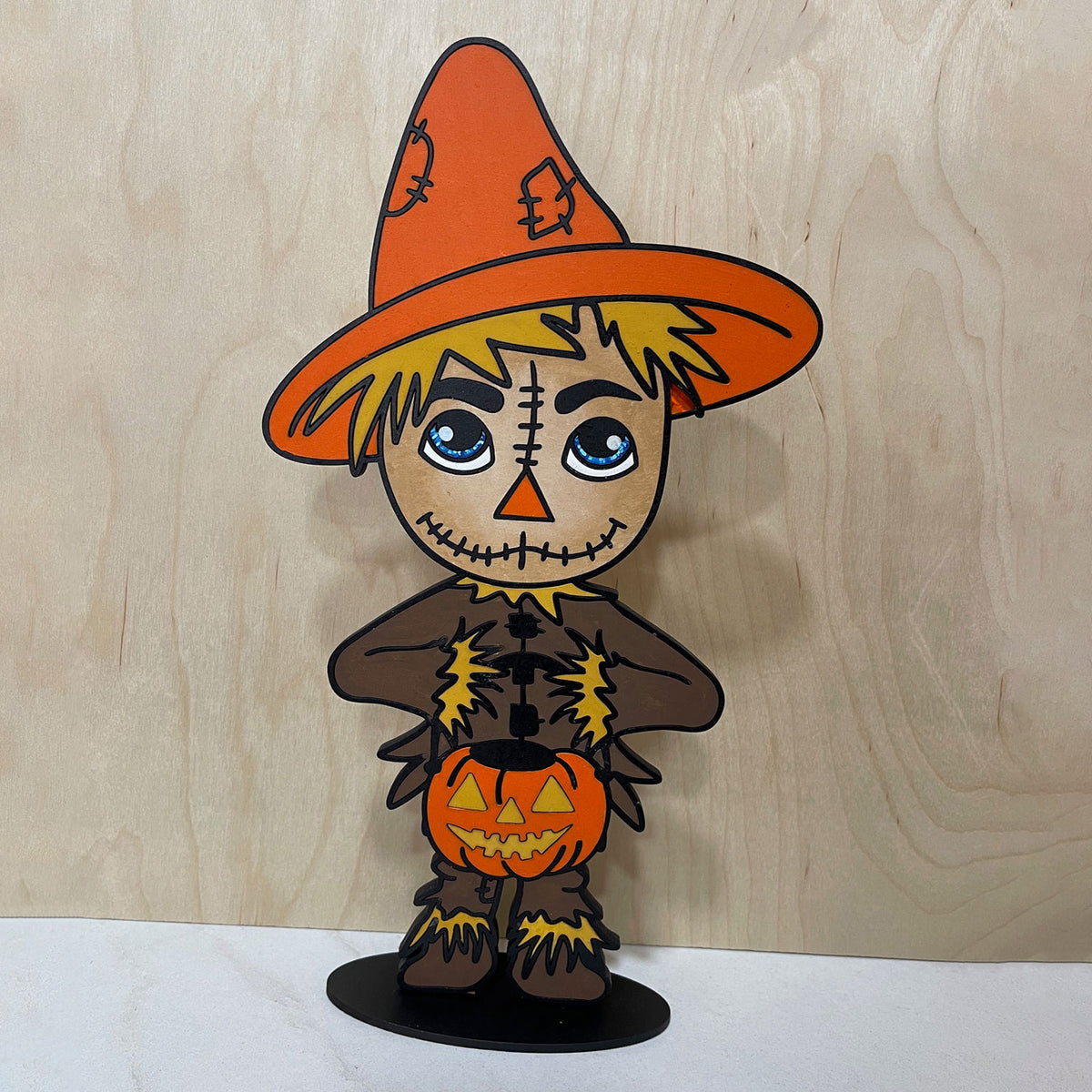 Scarecrow Halloween Stand - Glowforge