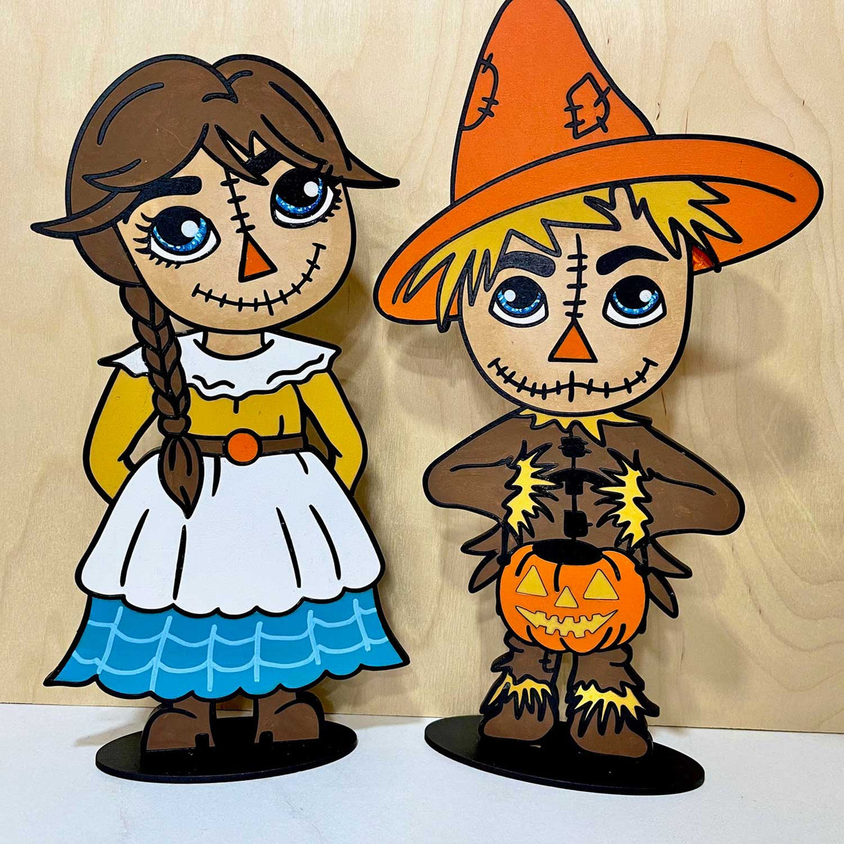 Scarecrow Halloween Stand