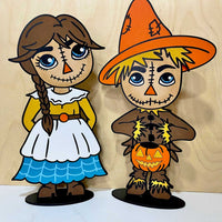 Scarecrow Halloween Stand