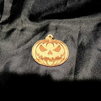 Scary Jack-O-Lantern Necklace Pendant