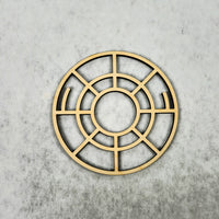 Sci-Fi Inspired Drink / Beverage Coasters (Set of 2 ) - Glowforge