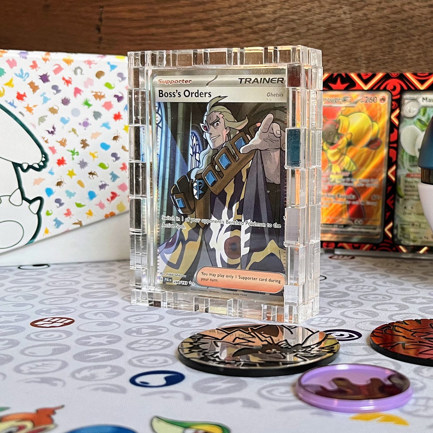 Sealed Card Display Case Glowforge Shop Sealed Card Display Case Glowforge Shop