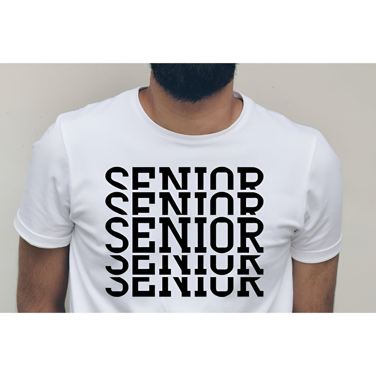 SENIOR Layered T-Shirt Graphic