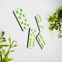 Shamrock Domino Game (Set of 28) - Glowforge