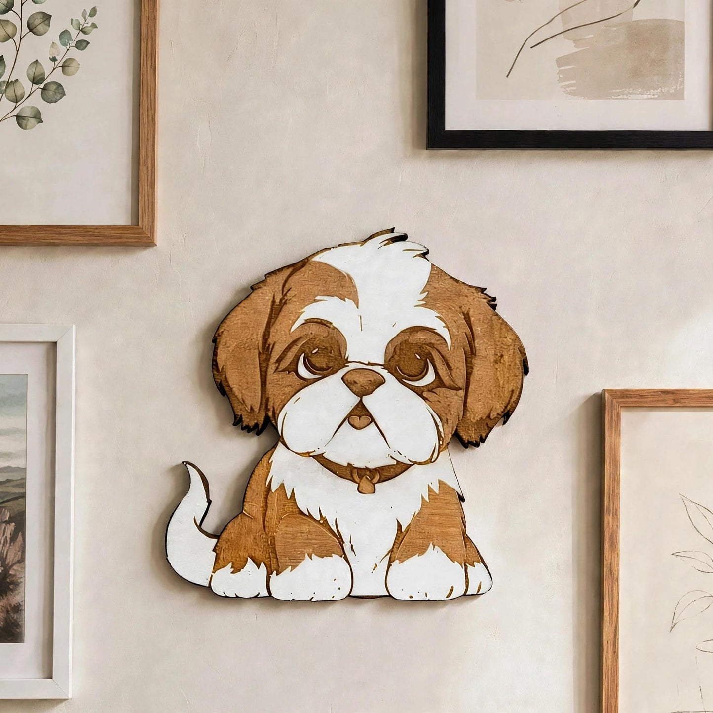 Shih Tzu Wall Art - Glowforge
