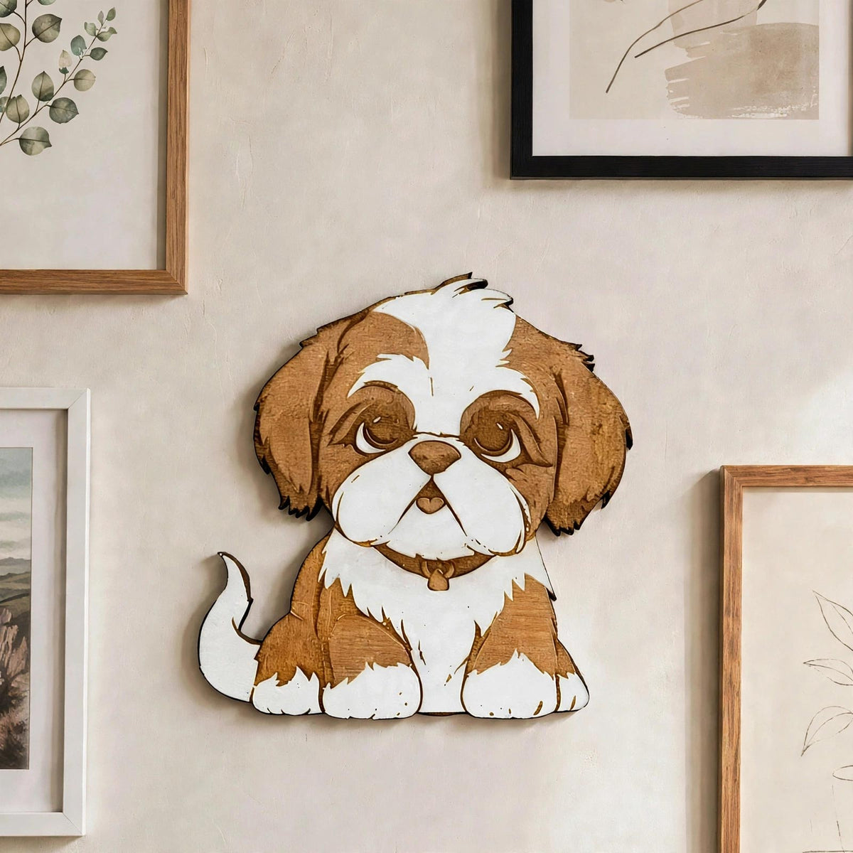 Shih Tzu Wall Art - Glowforge