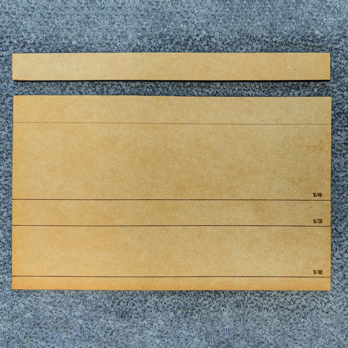 Simple Sandpaper Cutting Guide - Glowforge