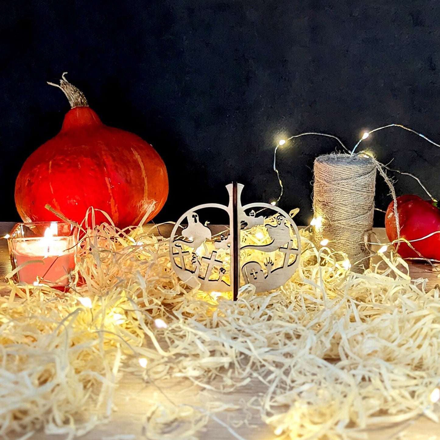 Small Halloween Pumpkin - Glowforge