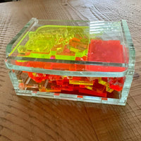 Small, Snap Fit Acrylic Box with Lid - Glowforge