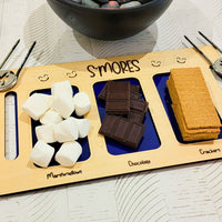 S’more Tray - Marshmallow (Rectangle with Handles) - Glowforge