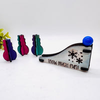 Snow Much Fun Mini Bowling Game - Glowforge