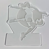 Soccer LED Nightlight Insert - Female Soccer Player