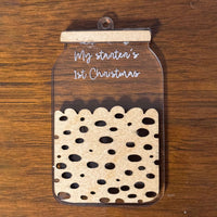 Sourdough Era Ornament #2 - My Starter's 1st Christmas - Glowforge