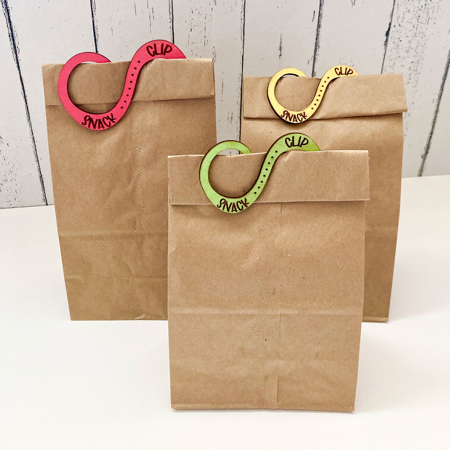 Spiral Snack Clips (Set of 2 Sizes) - Glowforge