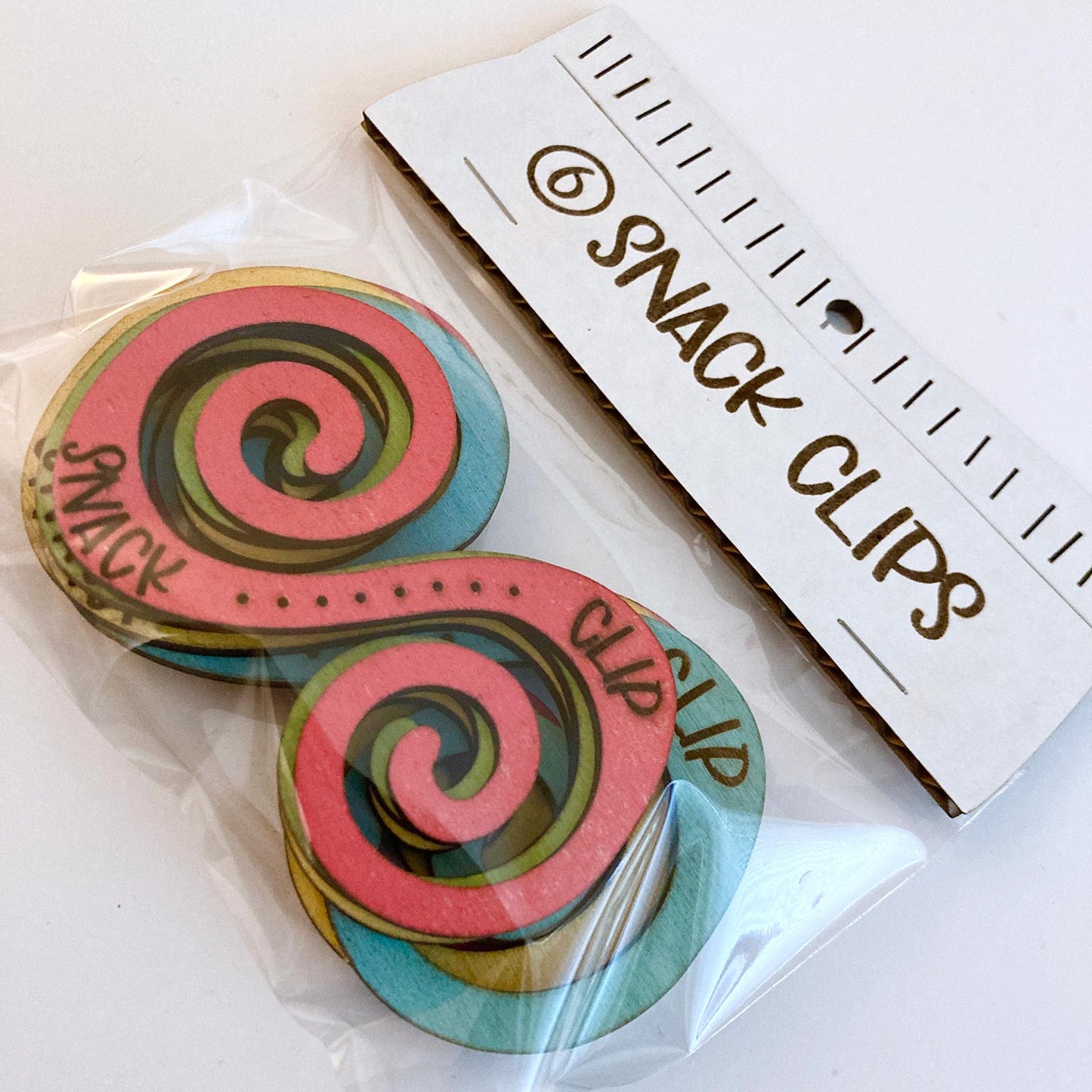 Spiral Snack Clips (Set of 2 Sizes) - Glowforge
