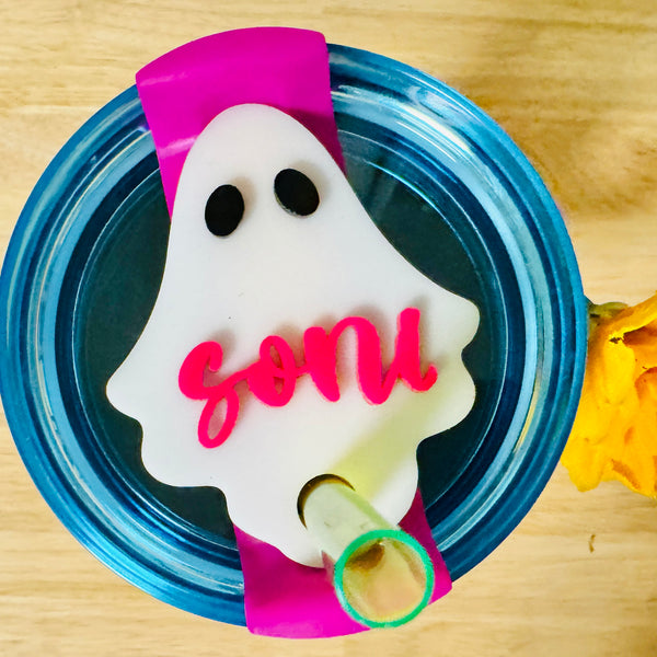 Spooky Ghost Topper compatible with 30oz Stanley Tumbler – Glowforge Shop