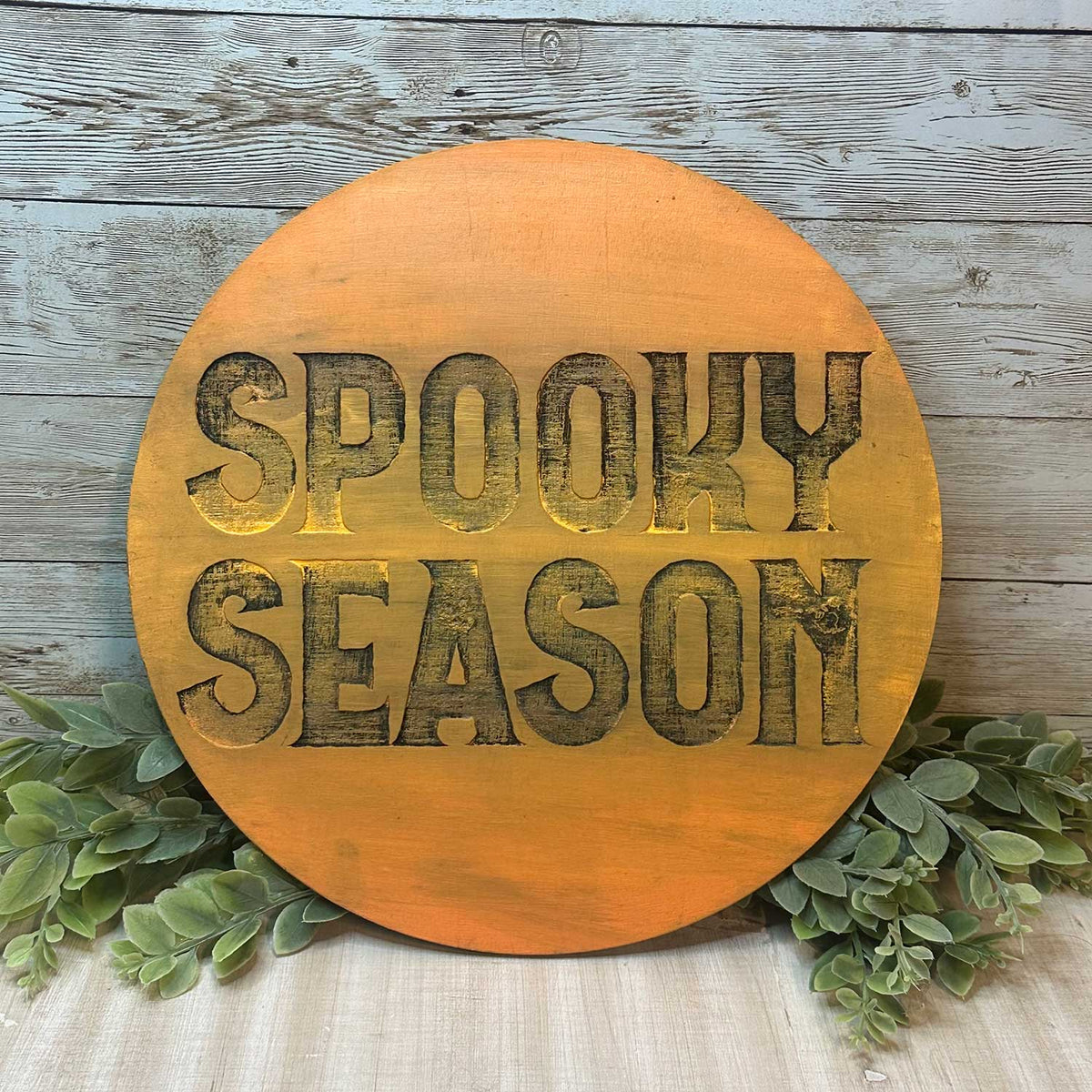 Spooky Season Halloween Door Sign - Glowforge
