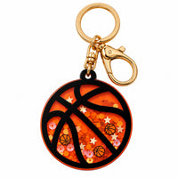 Sporty Basketball Shaker Keychain - Glowforge