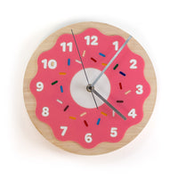 Sprinkles Donut Wall Clock