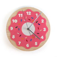 Sprinkles Donut Wall Clock