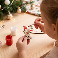 Spruce Christmas Tree Gardener - North Pole Elf Figure for Crafts & Play - Glowforge