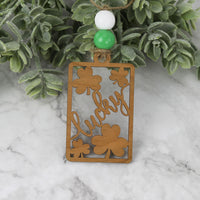 St. Patrick's Day Gift Tags - Lucky Gift Tags with Shamrock Details (Set of 2) - Glowforge