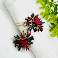 Starburst Layered Napkin Charms - Glowforge