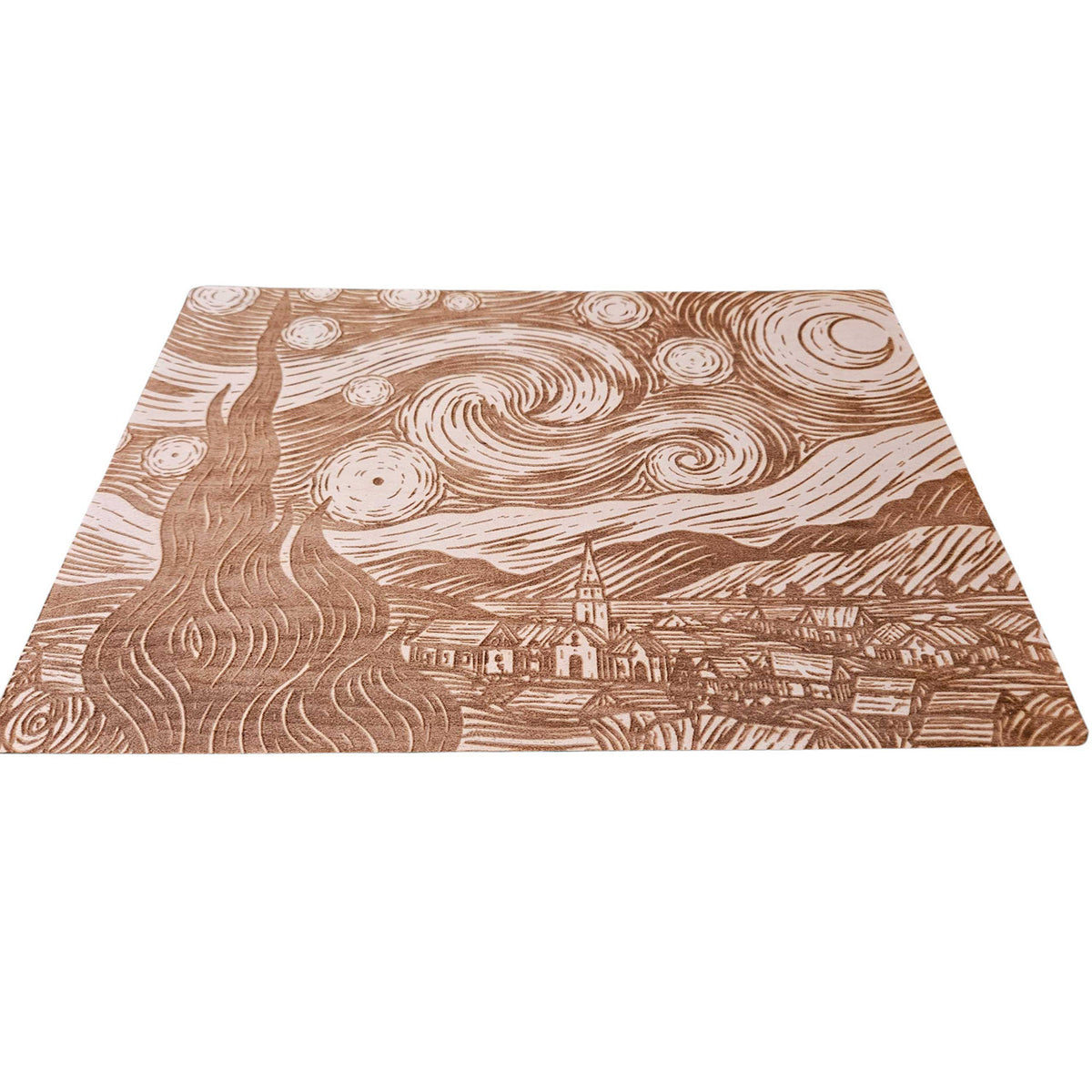 Starry Night by Vincent van Gogh - Glowforge
