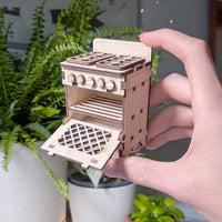 Stove Doll Furniture - Kitchen Miniature Project for Dollhouses - Glowforge
