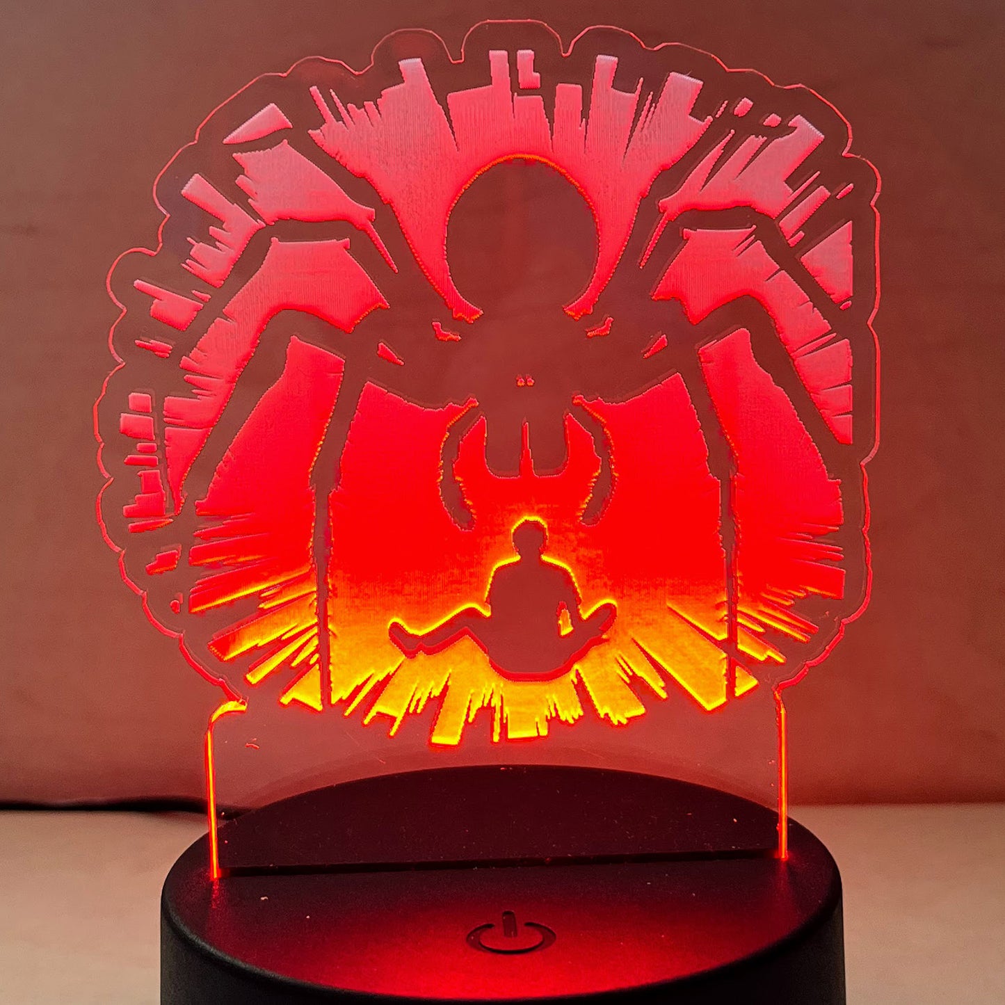 Stuff of Nightmares "Giant Spider" LED Nightlight Insert - Glowforge