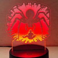 Stuff of Nightmares "Giant Spider" LED Nightlight Insert - Glowforge
