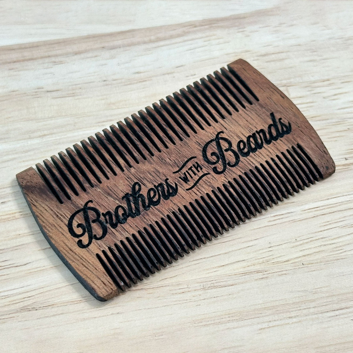 Stylish Beard & Mustache Combs (Set of 7) - Glowforge