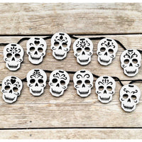 Sugar Skull Garland Banner Day of the Dead - Glowforge