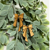 Summer Bow Dangle Earrings - Glowforge