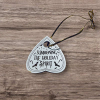 Summon Holiday Spirit Funny Halloween Christmas Ornament - Glowforge