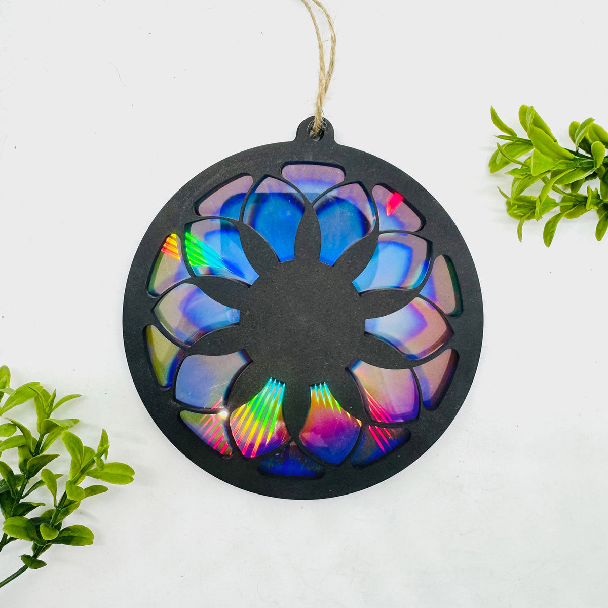 Sunburst CD / DVD Suncatcher Style A - Glowforge