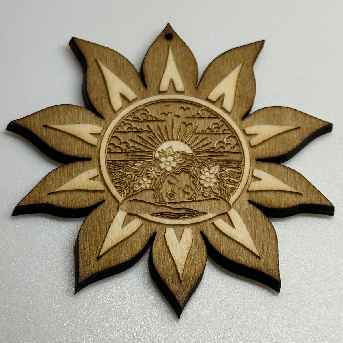 Sunflower Dream Earrings - Glowforge