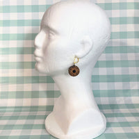 Sunflower Earring Pendants - Glowforge