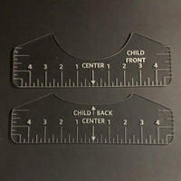 T-Shirt Perfect Alignment Guides for Eco-Iron On - Child